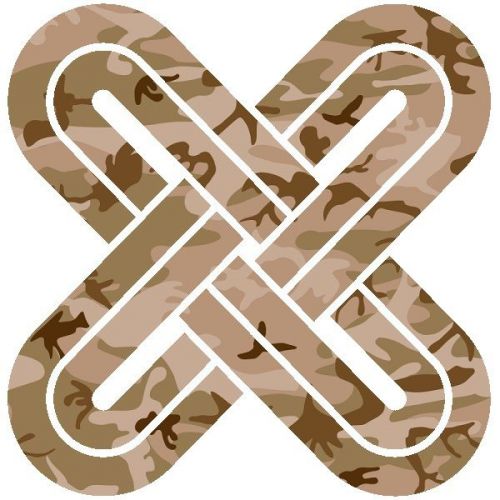 30 Custom Desert Camo X Art Personalized Address Labels