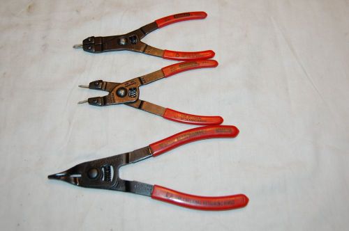 Stanley Snap Ring Pliers and Master Mechanic Lock Ring Pliers