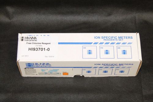 Hanna Instruments HI 93701-01 Chlorine, free, DPD Method (100 Tests)