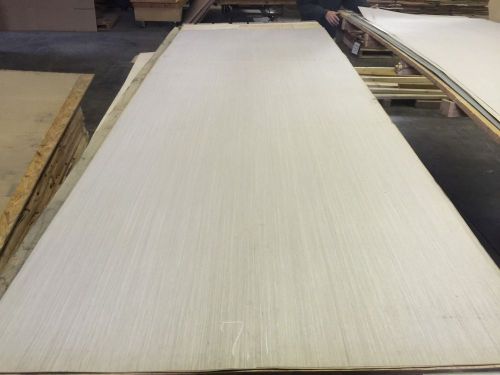 Wood Veneer Grey Oak 48x132 1 Piece 10Mil Paper Backed &#034;EXOTIC&#034; 1104 7