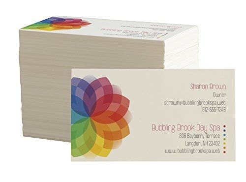 Design Your Own Business Cards from Vistaprint, Front Only