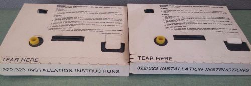 Vintage Lot of 2 Adler Royal Alpha Satellite II ink ribbon 322/323