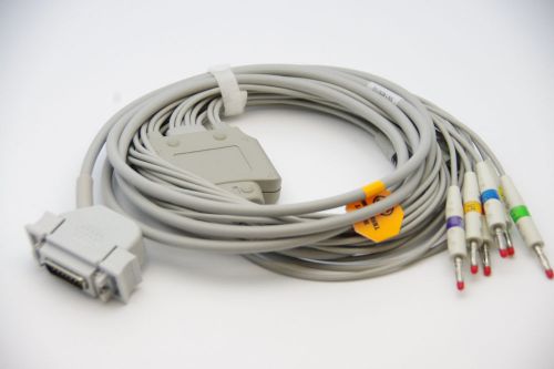 New 12 leads (10 wires) ekg/ ecg cable  for bosch, siemens, hellige,hormann ekg for sale