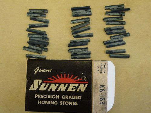 Sunnen Twelve Honing Stones K6J83 Lot of 3