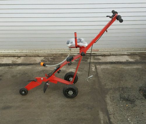 Hilti DS-FS 12/14 gas saw cart (trolley) for pavement sawing with water system