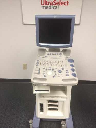 GE Logiq P5 BT06 OB-Vascular Ultrasound System with 2 Probes