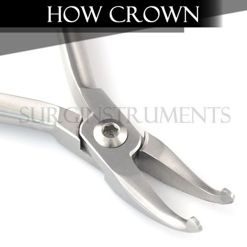 How Crown Pliers CURVED Dental Oral Orthodontic Instruments