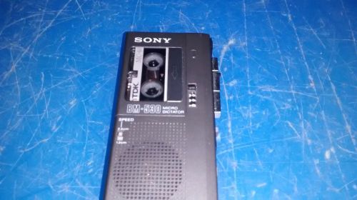 1 used untested sony bm-530 micro dictator for sale