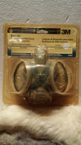 3M EASI-AIR DUAL CARTRIDGE PAINT SPRAY RESPIRATOR ASSEMBLY #701ES