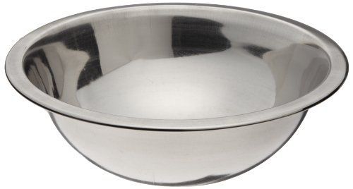 Adcraft SBL-2D 1 qt Capacity, 7-5/8&#034; OD x 3&#034; Depth, Stainless Steel Mixing Bowl