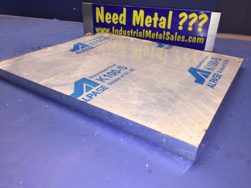 K100 aluminum tooling plate 5/8&#034; x 10&#034; x 12&#034;-long--&gt;free shipping !!! for sale