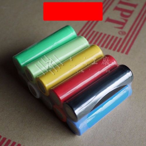 Battery PVC Heat Shrinkable Tube Wrap Transparent Width 103MM ?65MM x 1M