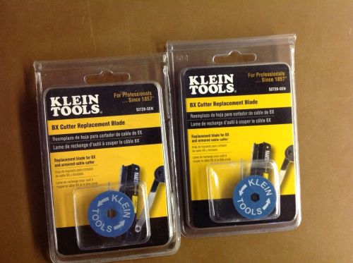 Klein tools Bx Cutter Replacement Brade 2 pack NEW