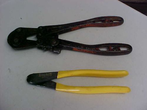 Nicopress no.31-qc crimper &amp; no. 17-2a crimper two tools used still useable for sale