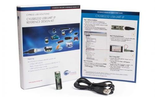 Cypress cyusbs232 usb-uart lp reference design kit (lot of 3) for sale
