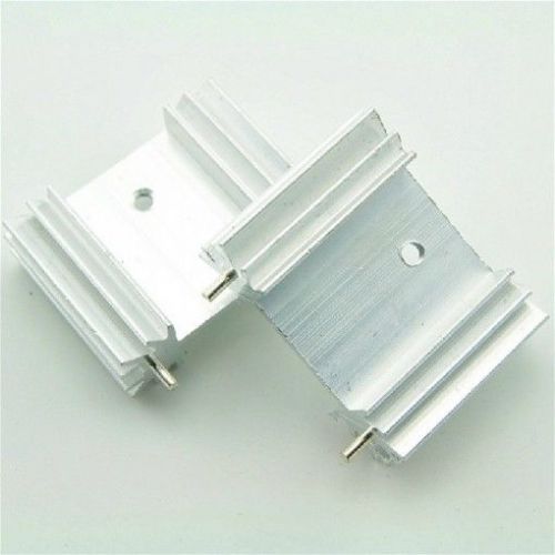 20pcs.Transistor heatsink / TO-3P aluminum radiator 25 * 34 * 12MM