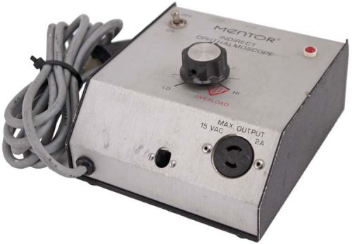 Mentor 22-7717 industrial indirect ophthalmoscope power supply transformer #2 for sale
