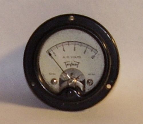 Triplet AC 0-10 Voltmeter For 2-1/4&#034; Mounting Hole