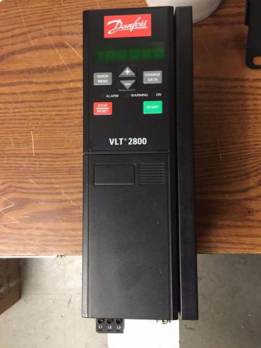 DANFOSS VLT2800 PN: 195N1073 480 VOLT DRIVE 9.1 A OUTPUT