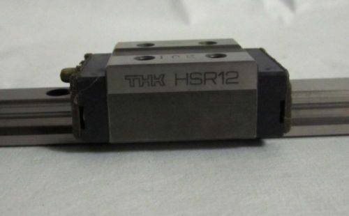 THK 17 inch LM Linear Guide Rail, HSR12 block