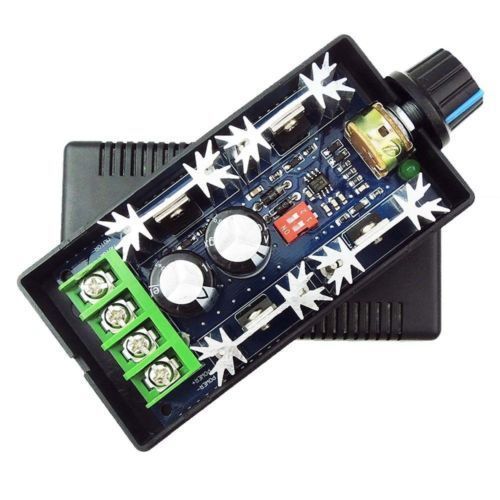 Hho pwm dc motor speed controller 12v 24v 36v 48v 40a 2000w adjustable for sale