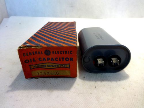 NEW IN BOX MARS/GE 72F511FB OIL CAPACITOR 12.5 UF 440V