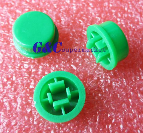 1000pcs Green Round Tactile Button Caps For 12x12x7.3mm Tact Switches J4