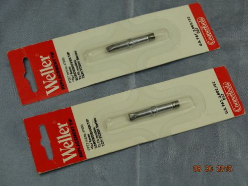 2 Psc Brand New Weller PTE7 Soldering Iron Tip for TC201 TCP Handle WTCP Series