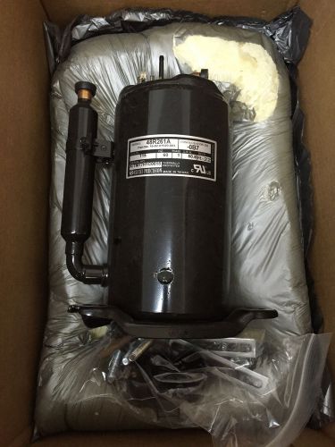 New: rechi refrigerator compressor 48r261a with mounting hardware for sale