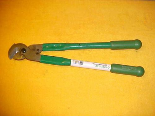 Greenlee tools 718 cable cutter 18&#034; heavy duty for sale