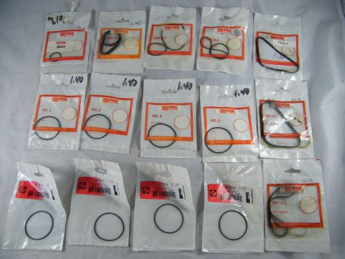Lot of 15 new ~ prb line ~ belts ~ part # scx5.1, scx2.4, oa5.0, frx9.1, frm 9.2 for sale