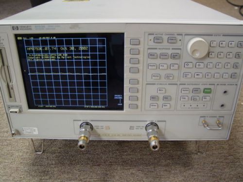 Hp 8753e  network analyzer 300 khz-3 ghz with 010, 1d5, 1bn for sale