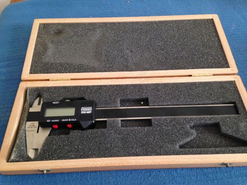 Flexbar digi-met universal caliper universal style preisser w/wood case #18200 for sale