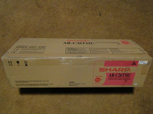 Genuine SHARP AR-C26TMU / ARC26TMU Magenta Toner Cartridge