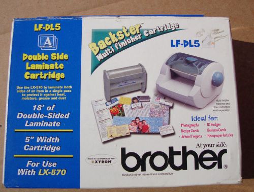 Brother LF-DL5 Double Side Laminate Cartridge - LX-570 Multi Finisher machine