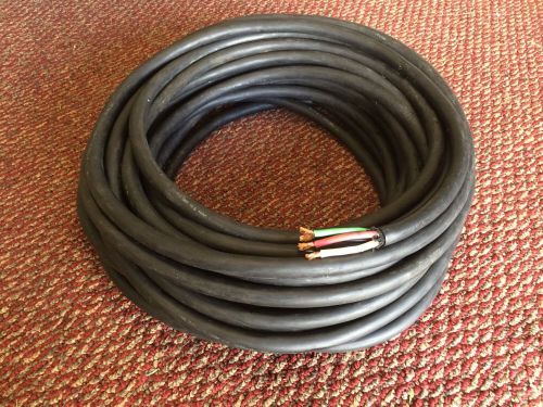 Coleman Cable 100&#039; Portable Electrical/Generator Power Cord 8/4 50A 600V 8 AWG