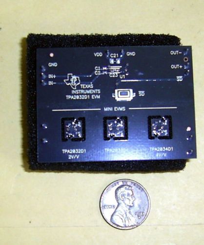 TPA2032/33/34D1 Audio Power Amplifier Evaluation Module - Texas Instruments