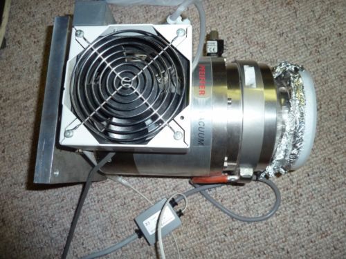 Pfeiffer TMU 400M Turbo Vacuum Pump Mag Lev NICE! w/ vent and heater
