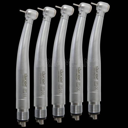 New dental led e-generator high speed handpiece 4 hole big head large for sale