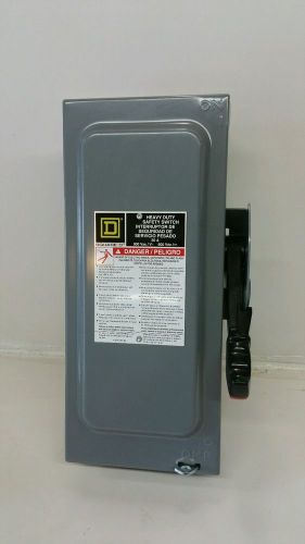SQUARE D H361 HEAVY DUTY SAFETY SWITCH 30A 600VAC ***NNB***