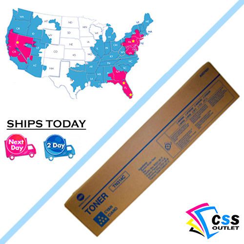 Konica Minolta Genuine Cyan Toner Cartridge A0D7431