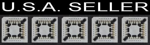 5 pieces PLCC28 28 Pin SMT SMD Socket Adapter PLCC Converter