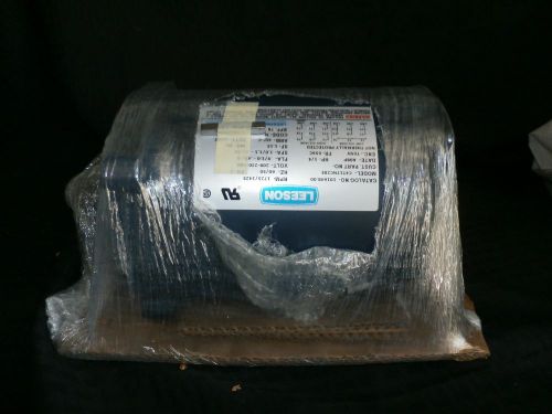 Leeson C4T17NC28E, .25 HP, 3PH, S56C Frame, 1725RPM, 230/460V, TENV