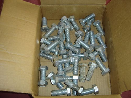 Hex head bolts &amp; nuts 3/4-10 - 2 1/2&#034; o.a.l. lot of 50 for sale