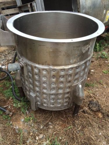 60 Gallon Stainless Steel Vertical Jacketed Mix Tank