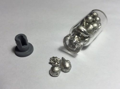 Tin Metal Blobs Element 50 Sn Chemistry Sample