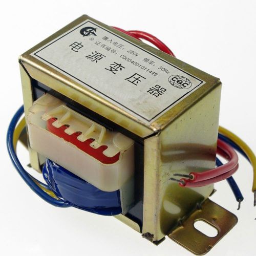 30W EI Ferrite Core In 220V Out 15V Electric Power Monophase Transformer