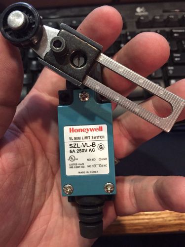 HONEYWELL MICRO SWITCH SZL-VL-B Miniature Limit Switch, Side Actuator