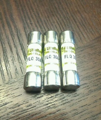 LOT OF 3 LITTLEFUSE FLQ 1 FLQ1 MIDGET FUSE 1 AMP 500 VOLT FUSE