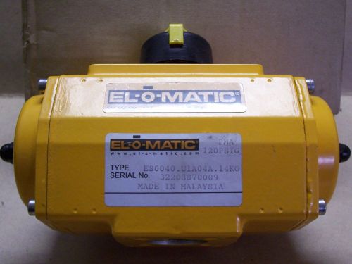 NEW EL-O-MATIC E40 PNEUMATIC ACTUATOR ES0040.U1A04A.14K0
